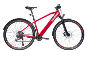 VÉLO DE VILLE ÉLECTRIQUE ELJOY REVOLUTION CITY BAFANG 250W ROUGE