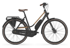 VÉLO DE VILLE ÉLECTRIQUE GAZELLE CITYGO C7 HMS L28 T7 SHIMANO NEXUS 7V 418 WH NOIR/MARRON 2021