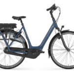 VÉLO DE VILLE ÉLECTRIQUE GAZELLE ORANGE C7+ HMB H7 SHIMANO NEXUS 7V 300WH BLEU FONCÉ 2020