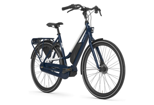 VÉLO DE VILLE ÉLECTRIQUE GAZELLE CITYGO C7 HMS L28 T7 SHIMANO NEXUS 7V 418 WH BLEU NAVY 2021