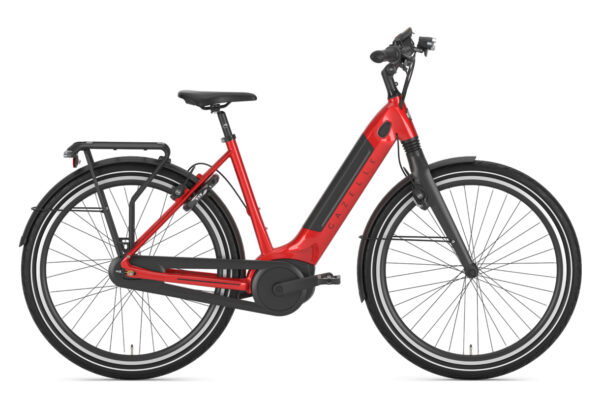 VÉLO DE VILLE ÉLECTRIQUE GAZELLE ULTIMATE C8+ HMB L SHIMANO NEXUS 8V 500 WH 700 MM ROUGE 2021