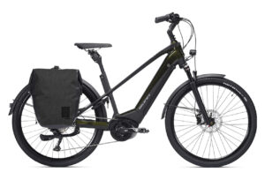 VÉLO DE VILLE ÉLECTRIQUE SUNN URB SKAL SHIMANO DEORE 10V 500 WH 650B NOIR KAKI