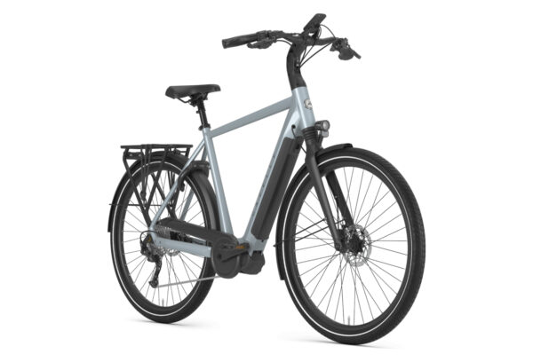 VÉLO DE VILLE ÉLECTRIQUE GAZELLE CHAMONIX T10 HMB H SHIMANO DEORE 10V 500 WH 700 MM GRIS 2022