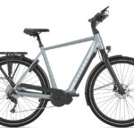 VÉLO DE VILLE ÉLECTRIQUE GAZELLE CHAMONIX T10 HMB H SHIMANO DEORE 10V 500 WH 700 MM GRIS 2022