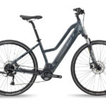 VTC ÉLECTRIQUE BH ATOM JET SHIMANO ACERA 8V 500 WH 700 MM GRIS