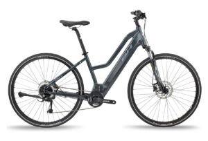 VTC ÉLECTRIQUE BH ATOM JET SHIMANO ACERA 8V 500 WH 700 MM GRIS