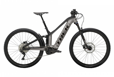 VTT Électrique Tout-Suspendu Trek Powerfly FS 4 Shimano Deore 10V 625Wh 29'' Gunmetal / Noir 2022