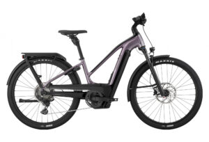 VTC ÉLECTRIQUE CANNONDALE TESORO NEO X 1 STEPTHRU SHIMANO DEORE 10V 750 WH 29'' VIOLET LAVENDER 2022