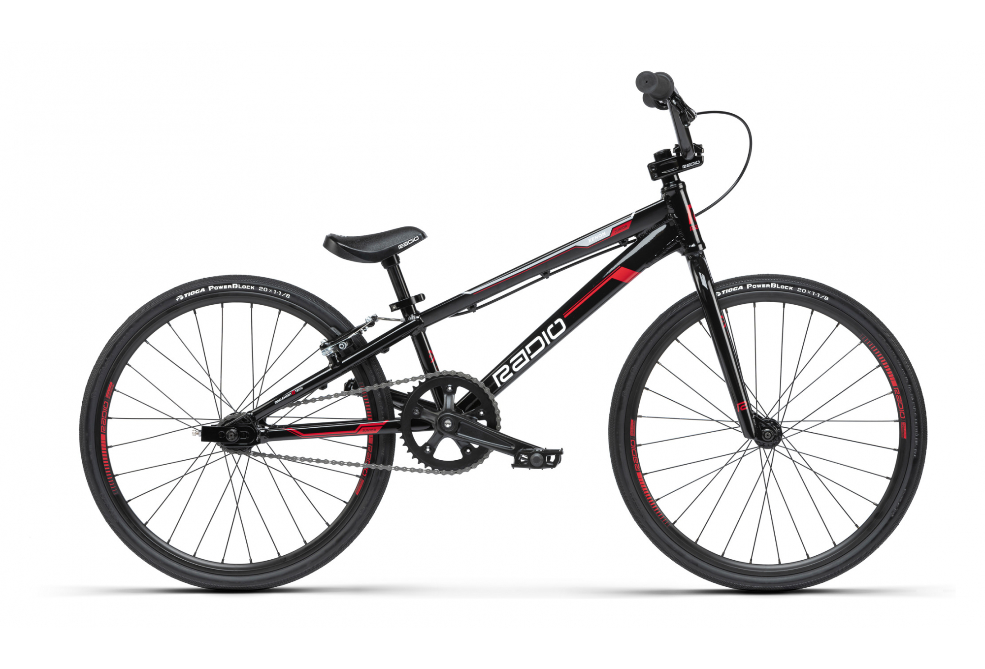 BMX RACE RADIO BIKES XENON NOIR / ROUGE 2022