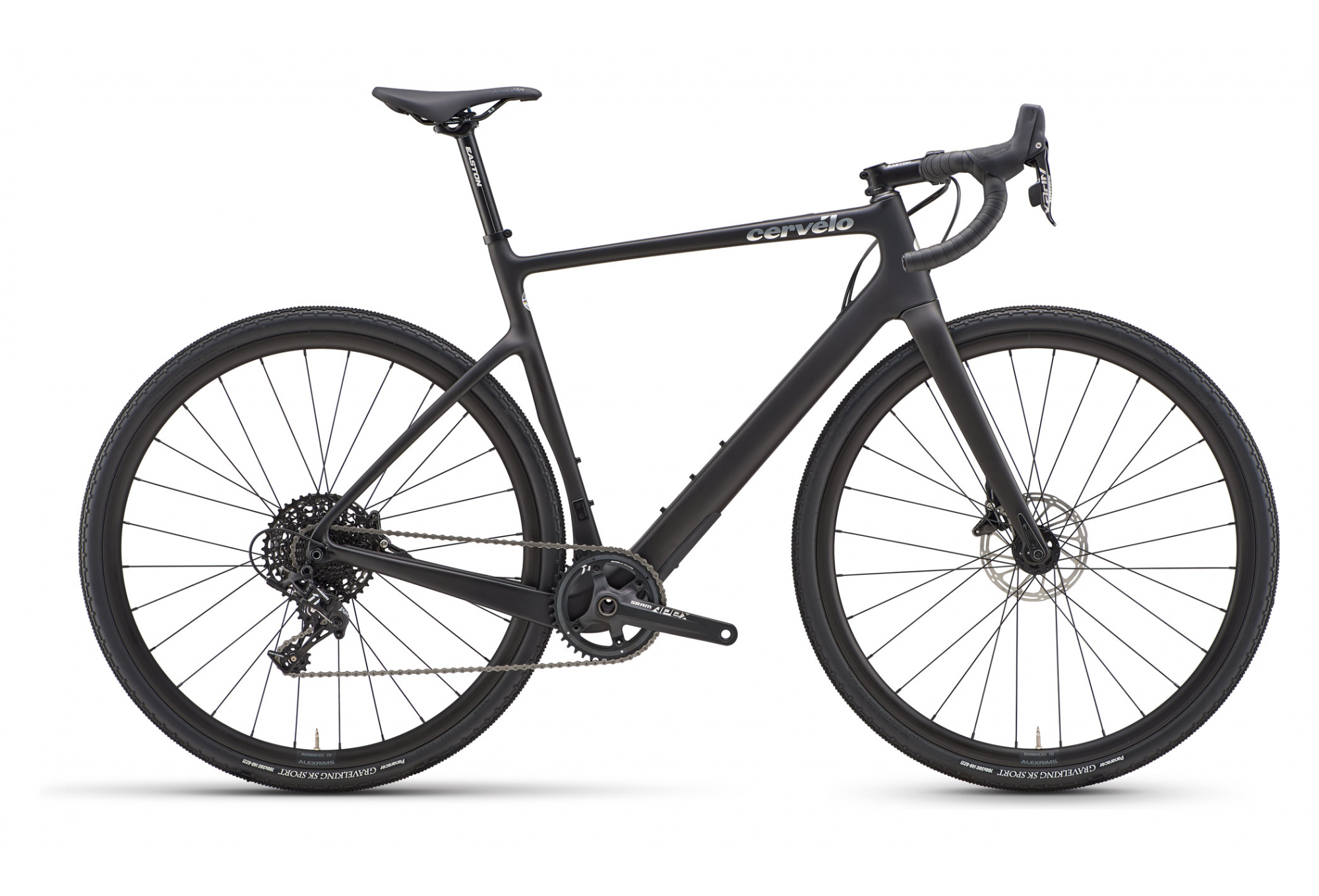 GRAVEL BIKE CERVÉLO ASPERO SRAM APEX 11V 700 MM NOIR SATIN 2021