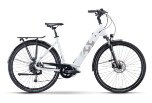 VÉLO DE VILLE ÉLECTRIQUE HUSQVARNA GRAN CITY 1 SHIMANO ALIVIO ALTUS 9V 500 BLANC 2021