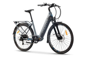 VÉLO DE VILLE ELECTRIQUE MOMA BIKES EBIKE-28 SHIMANO 7V BATTERIE 624WH GRIS NOIR