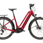 VTC Électrique Trek Allant+ 7 Lowstep Shimano Deore 10V 625 Wh 27.5'' Rouge Crimson 2023