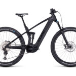 VTT Électrique Tout-Suspendu Cube Stereo Hybrid 140 HPC SLX 750 Shimano Deore/XT 12V 750 Wh 29'' Gris Carbon Reflex 2023