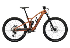 VTT Électrique Tout-Suspendu Trek Fuel EXe 9.7 Shimano SLX / XT 12V 360 Wh 29'' Orange Flake 2023