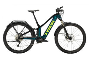 VTT Électrique Tout-Suspendu Trek Powerfly FS 4 EQ Shimano Deore 10V 625 Wh 29'' Aquatic / Noir 2023