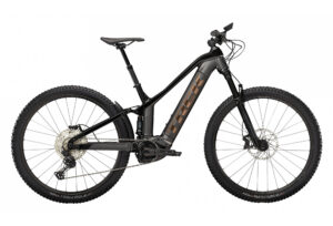 VTT Électrique Tout-Suspendu Trek Powerfly FS 7 Shimano SLX / XT 12V 625 Wh 27.5'' Gris Mat / Noir 2e Gén