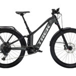 VTT Électrique Tout-Suspendu Trek Powerfly FS 9 EQ Sram GX Eagle AXS 12V 625 Wh 27.5'' Gris Lithium / Noir Gén 3