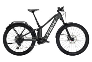 VTT Électrique Tout-Suspendu Trek Powerfly FS 9 EQ Sram GX Eagle AXS 12V 625 Wh 27.5'' Gris Lithium / Noir Gén 3