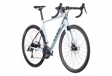 Vélo de Route Cube Attain Pro Shimano Sora 9V 700 mm Gris Sky 2022