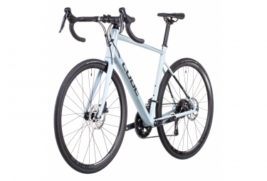 Vélo de Route Cube Attain Pro Shimano Sora 9V 700 mm Gris Sky 2022