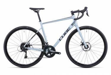 Vélo de Route Cube Attain Pro Shimano Sora 9V 700 mm Gris Sky 2022