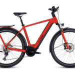 Vélo de Ville Électrique Cube Kathmandu Hybrid EXC 750 Shimano Deore 12V 750 Wh 700 mm Rouge 2023