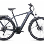 Vélo de Ville Électrique Cube Kathmandu Hybrid One 500 Shimano Deore 10V 500 Wh 700 mm Gris Teak 2022