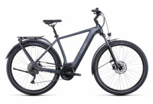 Vélo de Ville Électrique Cube Kathmandu Hybrid One 500 Shimano Deore 10V 500 Wh 700 mm Gris Teak 2022