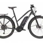 Vélo de Ville Electrique Trek Allant+ 5 Stagger 27.5'' 500wh Shimano 9V Solid Charcoal 2021