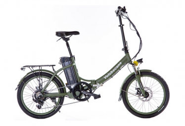 Velo electrique pliant Velobecane Compact Batterie 15Ah 75 Km UNIVERS DUVELO