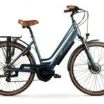 élo de Ville Électrique Granville E-Smooth 20 Shimano Altus 7V 400 Wh 700 mm Bleu 2022