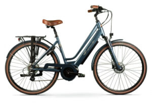 élo de Ville Électrique Granville E-Smooth 20 Shimano Altus 7V 400 Wh 700 mm Bleu 2022